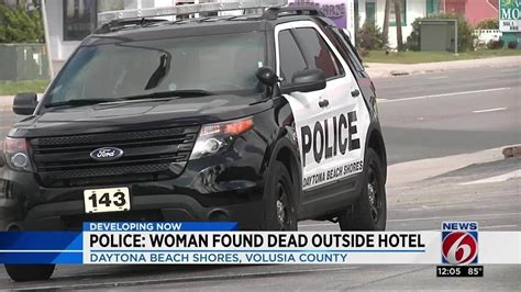 As reported by WESH, a man and <strong>woman</strong> who officials say were married were <strong>found</strong> Sunday morning on the 700 block of North Wild Olive Avenue with multiple stab wounds and lacerations. . Woman found dead in daytona beach